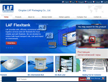 Tablet Screenshot of laf-pack.com